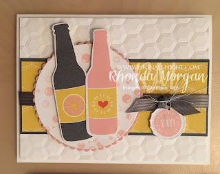 YAY in pink and yellow!