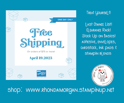 FREE SHIPPING – April 19th – ONE DAY ONLY